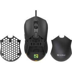 "Sandberg FlexCover 6D Gamer Mouse - Ultimate Precision and Control - 640-28"